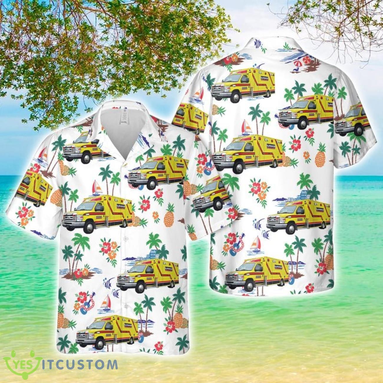 Kenosha, Wisconsin, Superior Air-Ground Ambulance Service of Wisconsin, Inc Hawaiian Shirt 3D Printed Button Shirt 2 Kenosha, Wisconsin, Superior Air-Ground Ambulance Service of Wisconsin, Inc Hawaiian Shirt 3D Printed Button Shirt Product Photo 1