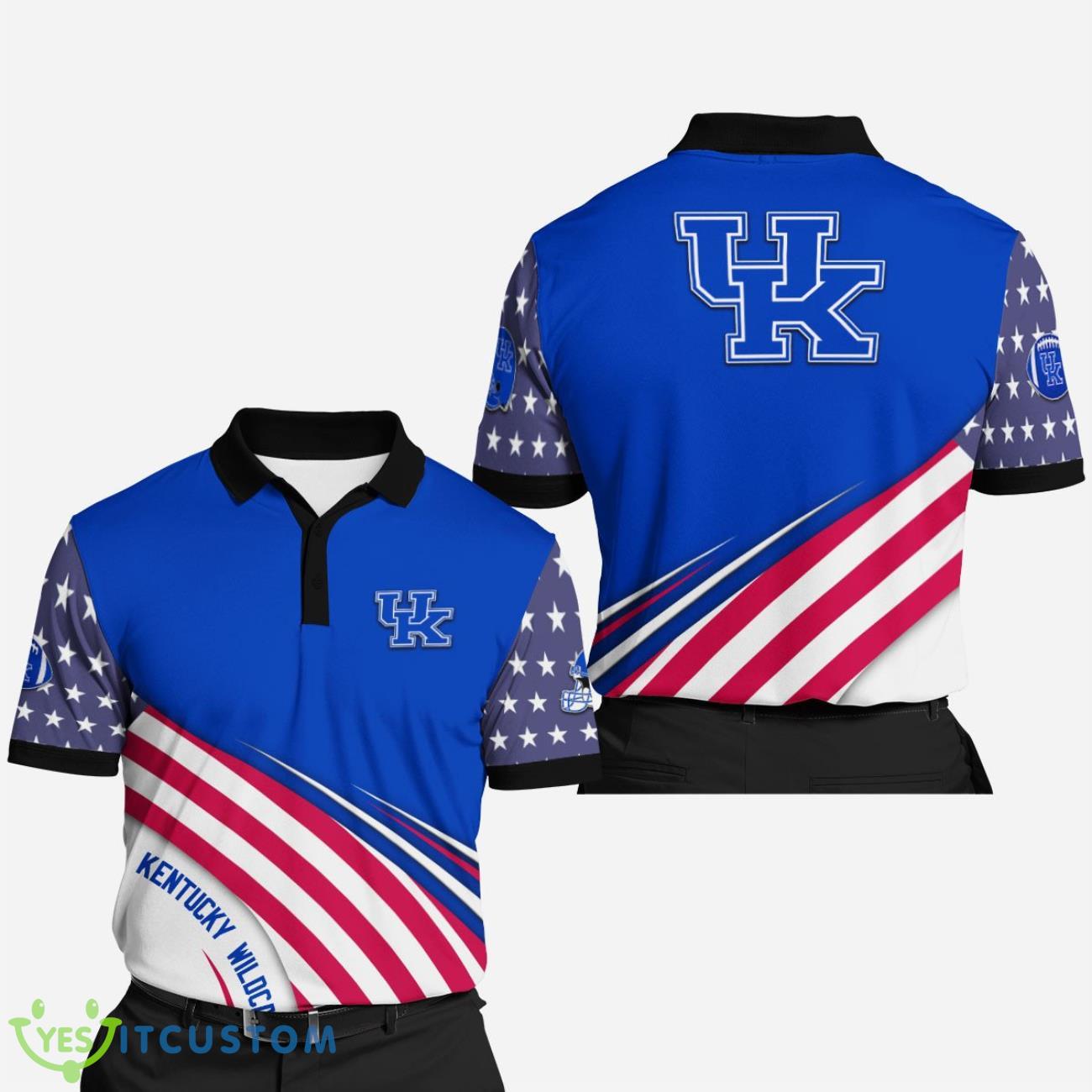 Kentucky Wildcats 3D Polo Shirt For FansBest Gift For Sport Team 7 Kentucky Wildcats 3D Polo Shirt For FansBest Gift For Sport Team Product Photo 1