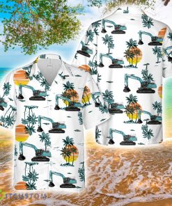 Kobelco 30 Tonne Excavator Hawaiian Shirt Cute Summer Gift Product Photo 1