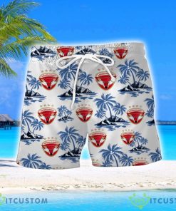 Lausitzer Füchse Coconut Vintage Pattern Beach 3D Hawaiian Shirt And Shorts 3 Lausitzer Füchse Coconut Vintage Pattern Beach 3D Hawaiian Shirt And Shorts Product Photo 2