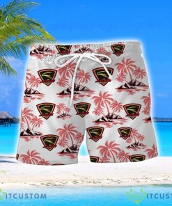 LHK Jestrábi Prostejov Coconut Vintage Pattern Beach 3D Hawaiian Shirt And Shorts 3 LHK Jestrábi Prostejov Coconut Vintage Pattern Beach 3D Hawaiian Shirt And Shorts Product Photo 2
