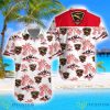 LHK Jestrábi Prostejov Coconut Vintage Pattern Beach 3D Hawaiian Shirt And Shorts Product Photo 1