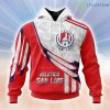 Liga Mx Atletico San Luis Logo Sheer Hoodie 3D All Over Print For Men And Women Product Photo 1