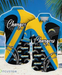 Los Angeles Chargers NFL Hawaiian Shirt Logo Team Proud Shirt For Fans Product Photo 1