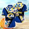 Los Angeles Rams NFL Flower 3D Hawaiian Shirt For Men And Women - Los Angeles Rams NFL Flower 3D Hawaiian Shirt For Men And Women