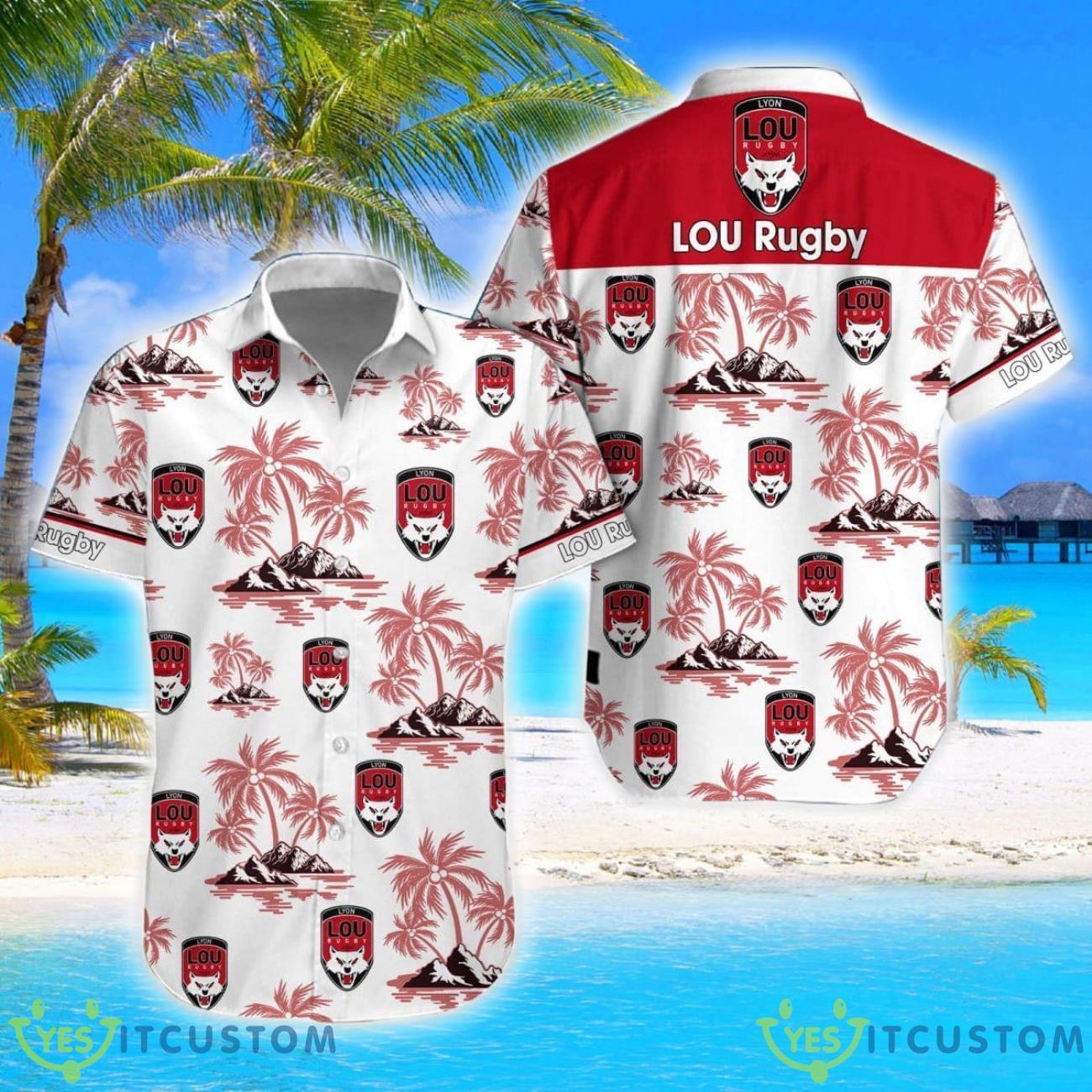 Lyon OU Coconut Vintage Pattern Beach 3D Hawaiian Shirt And Shorts 4 Lyon OU Coconut Vintage Pattern Beach 3D Hawaiian Shirt And Shorts Product Photo 1