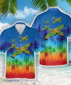 Martin B-57B Canberra 53-3878 8th TBS 35th TFW U.S. Air Force Phan Rang Air Base Vietnam 1968 Hawaiian Shirt Unisex For Men Women Product Photo 1
