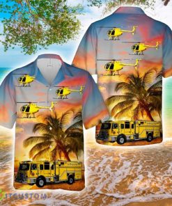 Maui County Fire Department Hawaiian Shirt 3D Printed Button Shirt Product Photo 1
