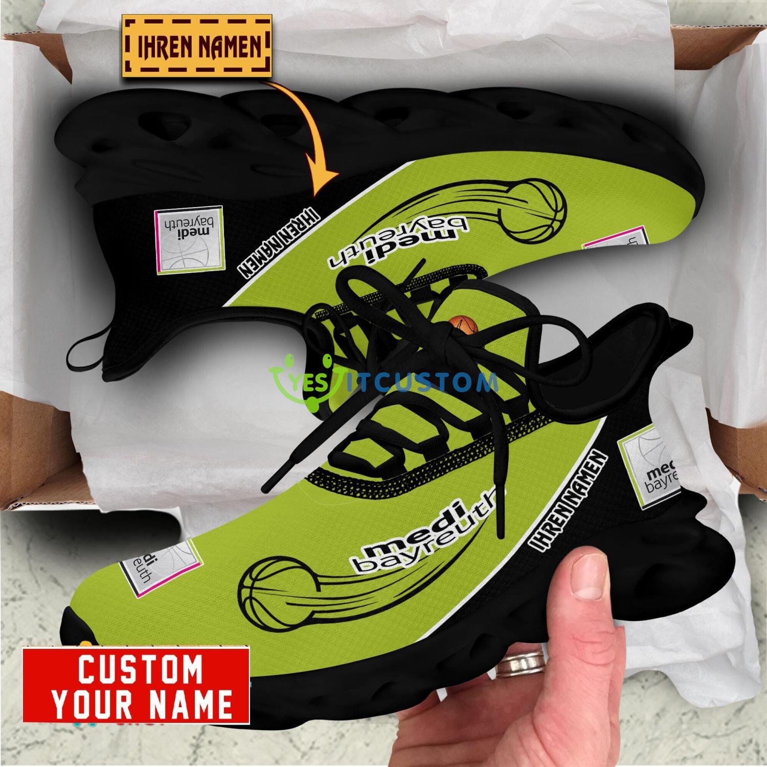 Medi Bayreuth Max Soul Shoes Personalized Name Sneakers 6 Medi Bayreuth Max Soul Shoes Personalized Name Sneakers Product Photo 2