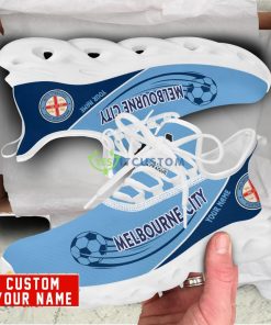 Melbourne City FC Max Soul Shoes Personalized Name Sneakers Product Photo 1
