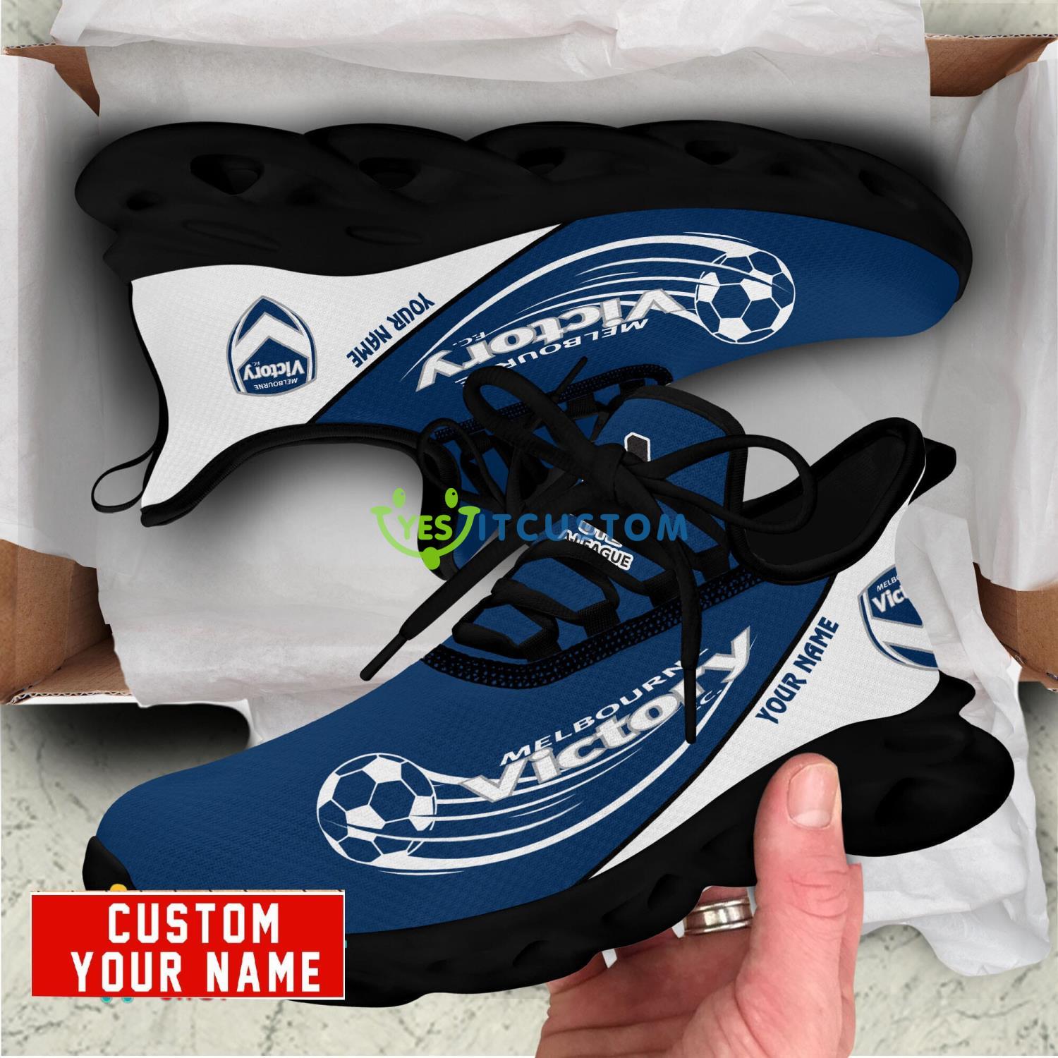 Melbourne Victory Max Soul Shoes Personalized Name Sneakers 6 Melbourne Victory Max Soul Shoes Personalized Name Sneakers Product Photo 2