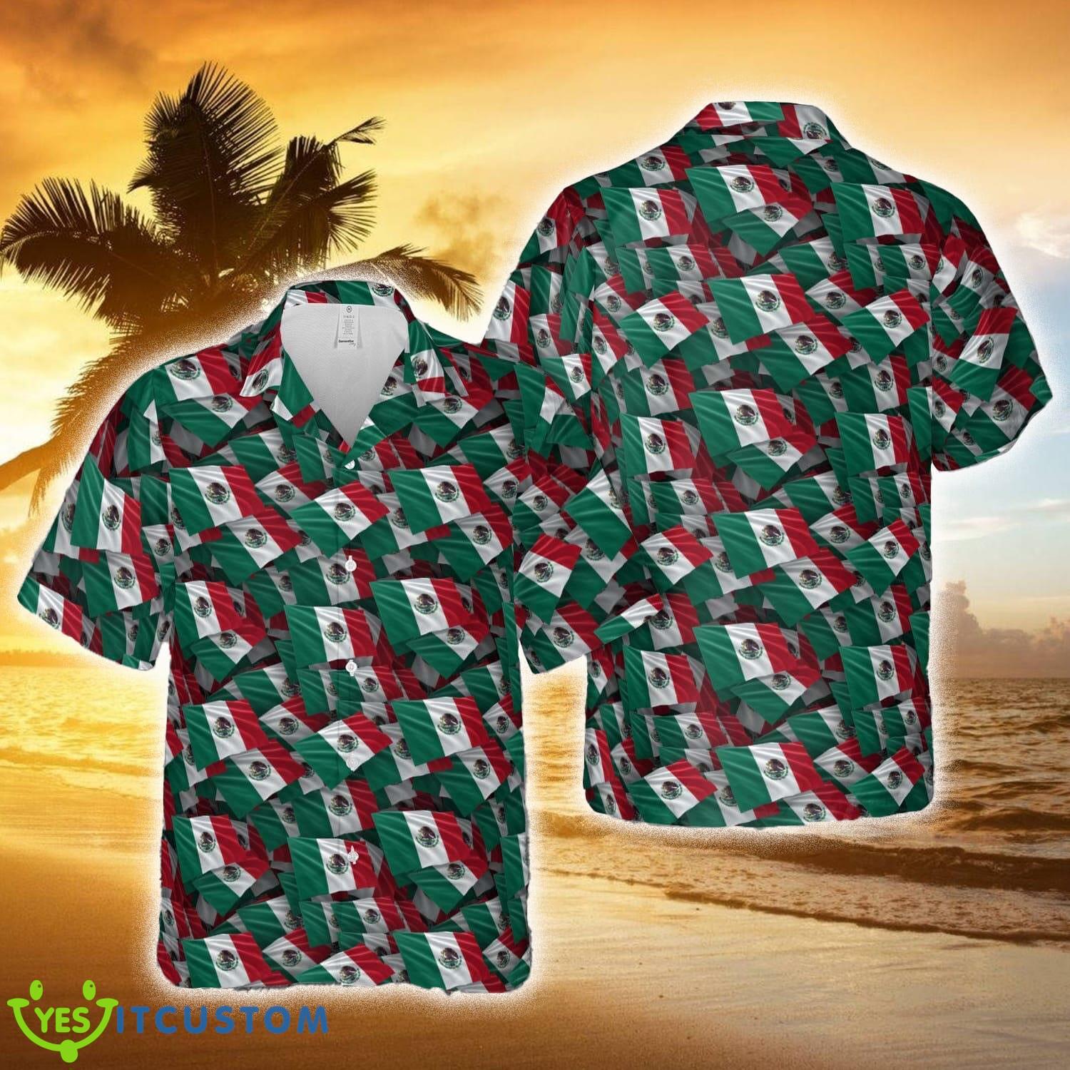 Mexico Flag Pattern Hawaiian Shirt Summer Holidays 2 Mexico Flag Pattern Hawaiian Shirt Summer Holidays - Mexico Flag Pattern Hawaiian Shirt Summer Holidays