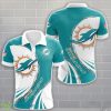 Miami Dolphins 3D Polo Shirt All Oevr Printed Product Photo 1