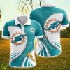 Miami Dolphins 3D Polo Shirt All Oevr Printed Custom Name For Fans Product Photo 1