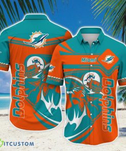 Miami Dolphins NFL Hawaiian Shirt Hot Trending Summer Gift Product Photo 1