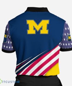 Michigan Wolverines 3D Polo Shirt For FansBest Gift For Sport Team 4 Michigan Wolverines 3D Polo Shirt For FansBest Gift For Sport Team Product Photo 2