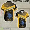 Minnesota Vikings Diamond Colorful Logo Beach Hawaiian Shirt Gift For Fans Custom Name - Minnesota Vikings Diamond Colorful Logo Beach Hawaiian Shirt Gift For Fans Custom Name