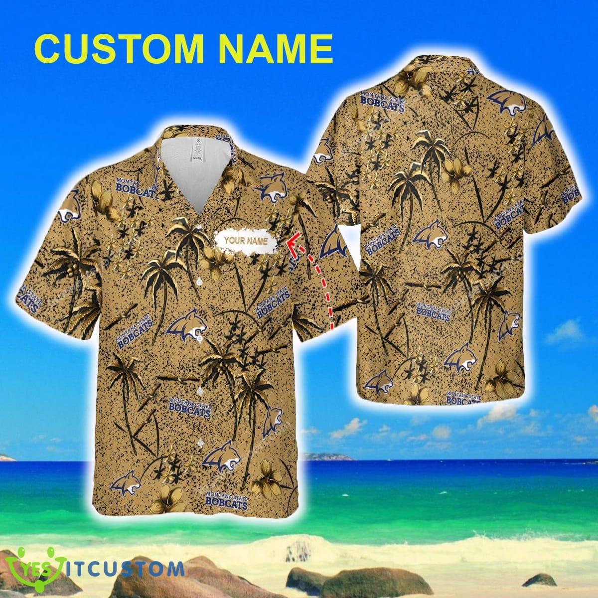 Montana State Bobcats Custom Name Hawaiian Shirt All Over Print Gift Summer 2 Montana State Bobcats Custom Name Hawaiian Shirt All Over Print Gift Summer - Montana State Bobcats Custom Name Hawaiian Shirt All Over Print Gift Summer