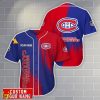 Montreal Canadiens Personalized Name 3D Baseball Jersey Shirt Gift For Sport Season Product Photo 1