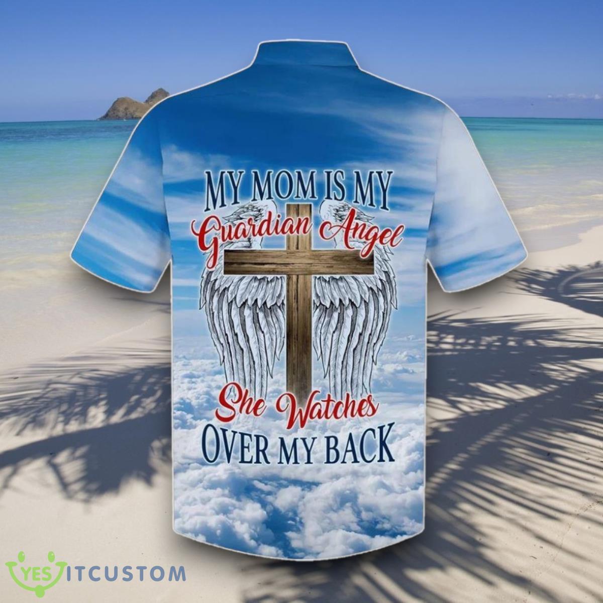 My Mom Is My Guardian Angel Hawaiian Shirts Style Gift 5 My Mom Is My Guardian Angel Hawaiian Shirts Style Gift Product Photo 2