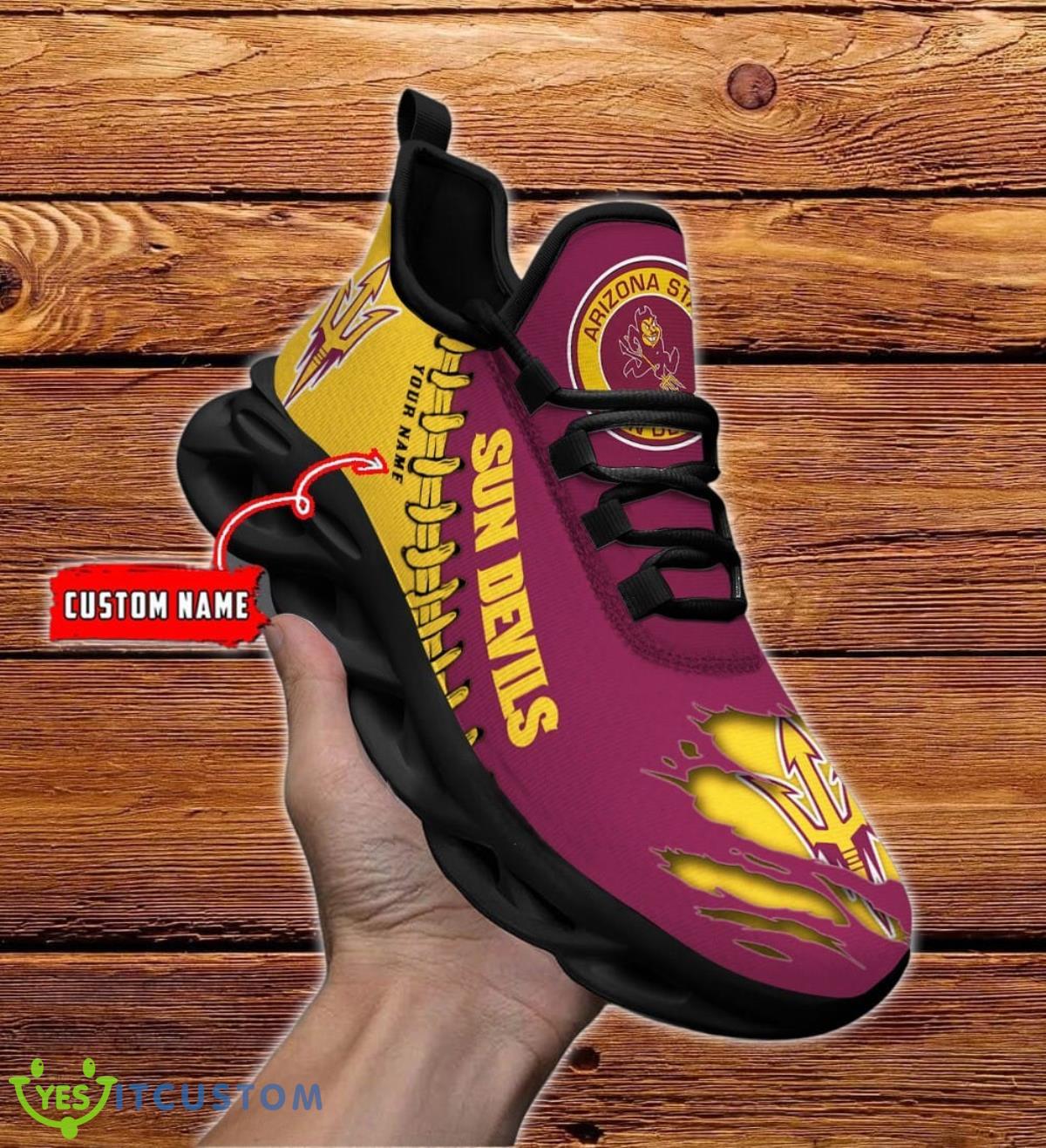NCAA Custom Name Arizona State Sun Devils Max Soul Shoes Special Gift 5 NCAA Custom Name Arizona State Sun Devils Max Soul Shoes Special Gift Product Photo 1