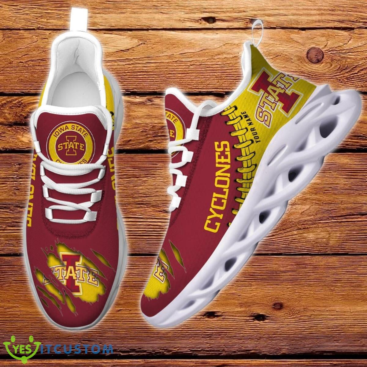 NCAA Custom Name Iowa State Cyclones Max Soul Shoes Special Gift 6 NCAA Custom Name Iowa State Cyclones Max Soul Shoes Special Gift Product Photo 2