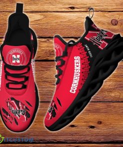 NCAA Custom Name Nebraska Cornhuskers Max Soul Shoes Special Gift 3 NCAA Custom Name Nebraska Cornhuskers Max Soul Shoes Special Gift Product Photo 2
