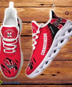 NCAA Custom Name Nebraska Cornhuskers Max Soul Shoes Special Gift Product Photo 1
