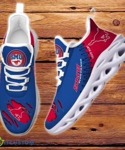 NCAA Custom Name SMU Mustangs Max Soul Shoes Special Gift Product Photo 2