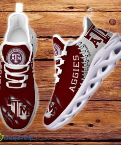 NCAA Custom Name Texas Aggies Max Soul Shoes Special Gift Product Photo 2