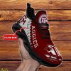 NCAA Custom Name Texas Aggies Max Soul Shoes Special Gift Product Photo 1
