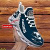 NCAA Custom Name Utah State Aggies Max Soul Shoes Special Gift Product Photo 1
