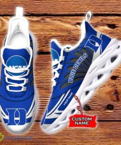 NCAA Duke Blue Devils Max Soul Sneaker Custom Name Special Gift Product Photo 1