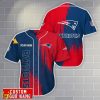 New England Patriots Personalized Name 3D Baseball Jersey Shirt Gift For Sport Season Product Photo 1