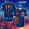 New York Mets Monster Energy Mlb Baseball Jersey Shirt Custom Number And Name - New York Mets Monster Energy Mlb Baseball Jersey Shirt Custom Number And Name