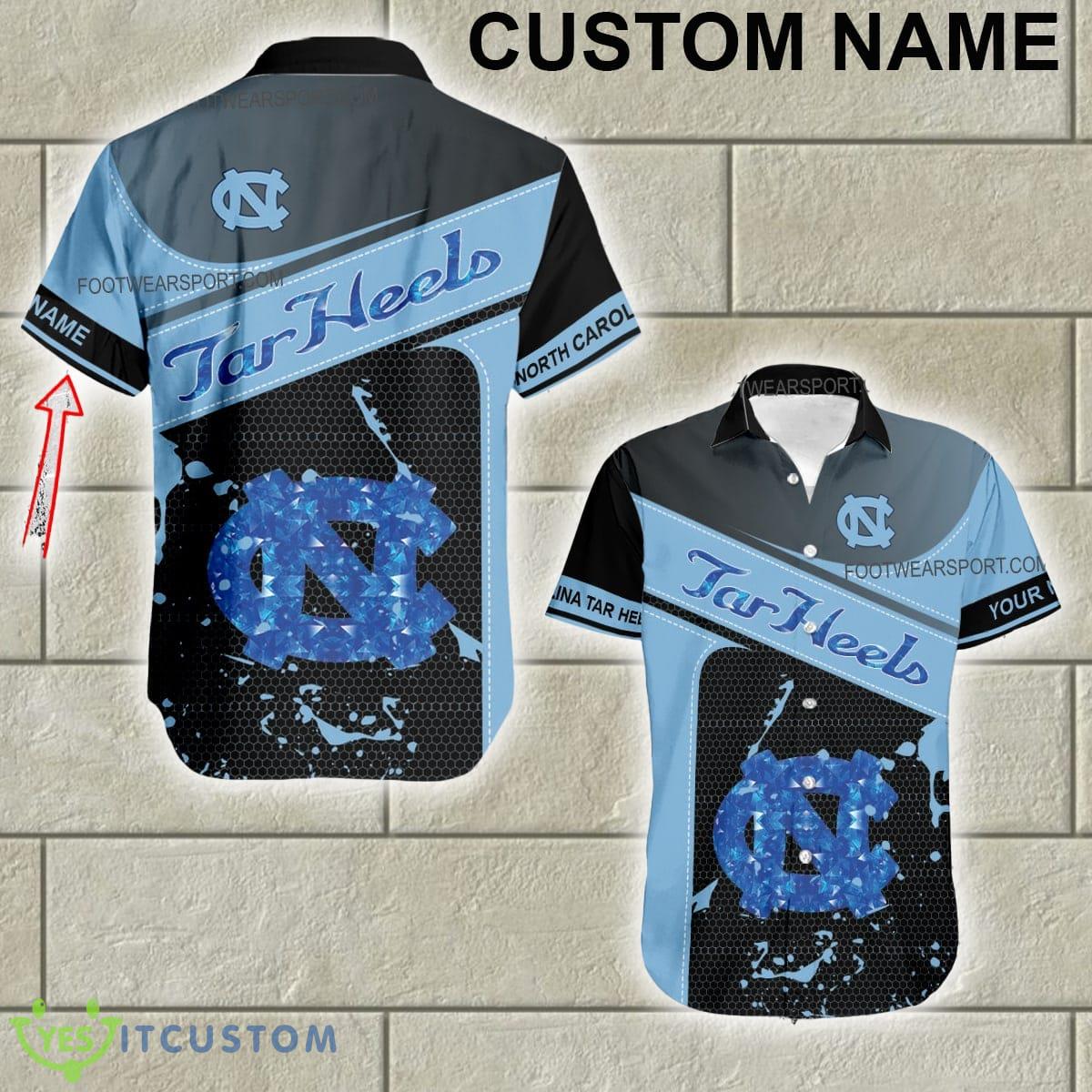 North Carolina Tar Heels Diamond Coconut 3D Hawaiian Shirt For Summer Custom Name 2 North Carolina Tar Heels Diamond Coconut 3D Hawaiian Shirt For Summer Custom Name - North Carolina Tar Heels Diamond Coconut 3D Hawaiian Shirt For Summer Custom Name