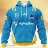 Nrl Gold Coast Titans Special Heritage 1 Design Eye Catching Logo Hoodie 3D All Over Print Product Photo 1