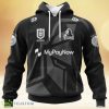 Nrl Gold Coast Titans Special Monochrome Design Eye Catching Logo Hoodie 3D All Over Print Product Photo 1