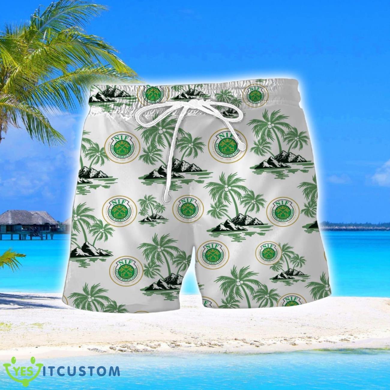 Næstved Boldklub Coconut Vintage Pattern Beach 3D Hawaiian Shirt And Shorts 5 Næstved Boldklub Coconut Vintage Pattern Beach 3D Hawaiian Shirt And Shorts Product Photo 2