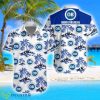 Odense Boldklub Coconut Vintage Pattern Beach 3D Hawaiian Shirt And Shorts Product Photo 1