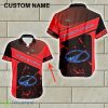 Oldsmobile Racing Diamond Seashell Hawaiian Shirt For Summer Custom Name - Oldsmobile Racing Diamond Seashell Hawaiian Shirt For Summer Custom Name