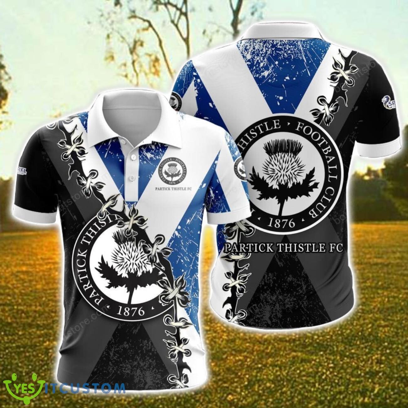 Partick Thistle F.C. 3D Polo Shirt All Oevr Printed 3 Partick Thistle F.C. 3D Polo Shirt All Oevr Printed Product Photo 1