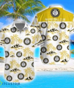 Pau Football Club Coconut Vintage Pattern Beach 3D Hawaiian Shirt And Shorts Product Photo 1