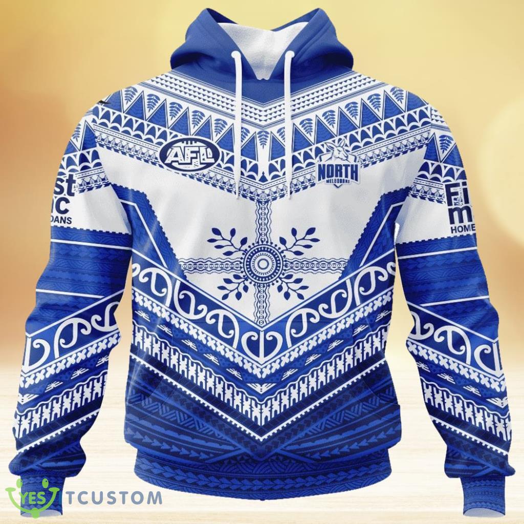 Personalized Afl North Melbourne Football Club Special Pasifika Design Eye Catching Logo Hoodie 3D 3D All Over Print 2 Personalized Afl North Melbourne Football Club Special Pasifika Design Eye Catching Logo Hoodie 3D 3D All Over Print Product Photo 1