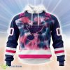 Personalized NHL St. Louis Blues Special Pink October Fight Breast Cancer Hoodie 3D All Over Print Classic Style Best Gift Product Photo 1
