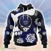 Personalized NHL Toronto Maple Leafs Special Grateful Dead Gathering Flowers Design Hoodie 3D All Over Print Classic Style Best Gift Product Photo 1