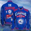 Philadelphia 76ers Baseball Jacket Great Design For Fans Product Photo 1