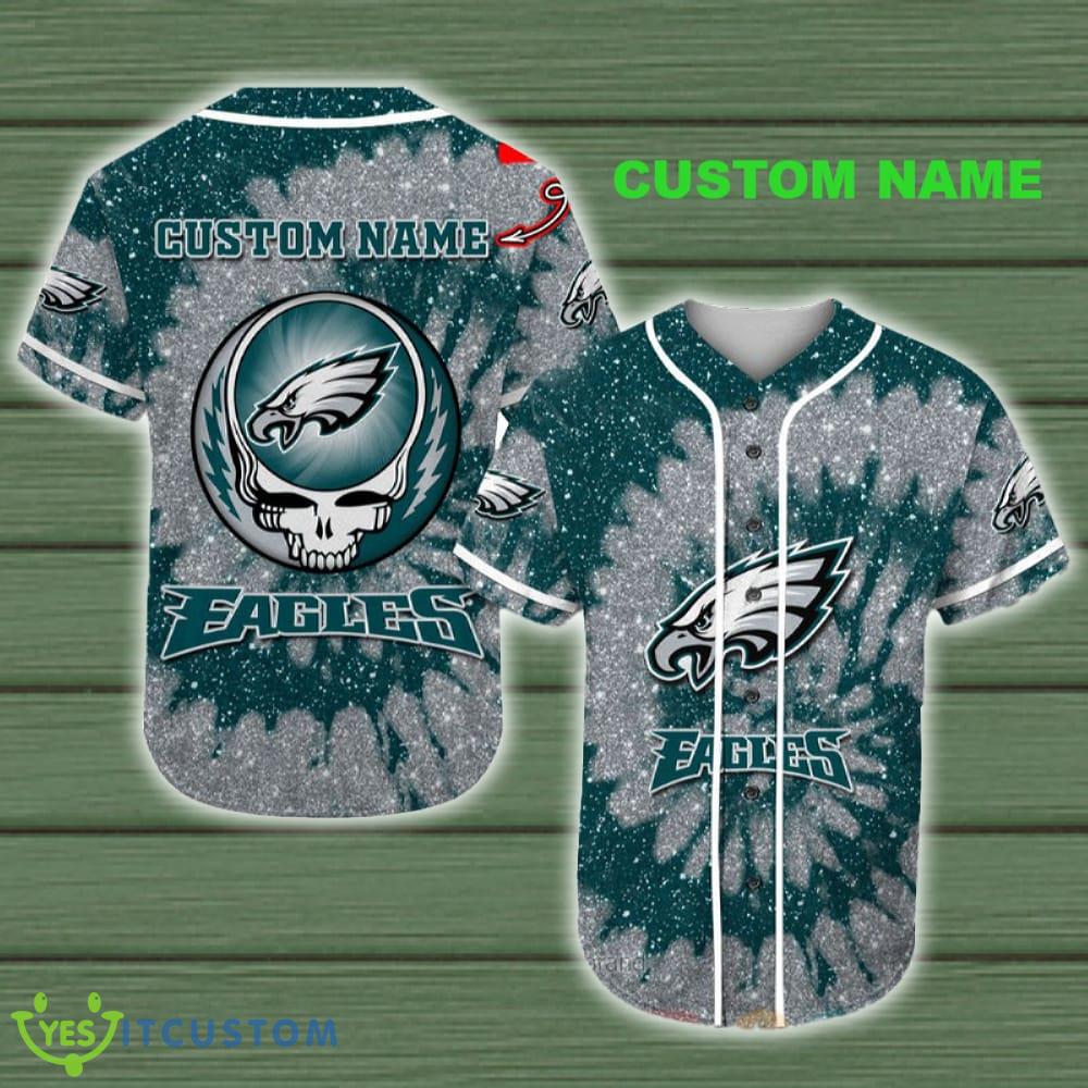 Philadelphia Eagles, Gd Band Nfl Baseball Jersey Shirt Custom Name 3 Philadelphia Eagles, Gd Band Nfl Baseball Jersey Shirt Custom Name - Philadelphia Eagles, Gd Band Nfl Baseball Jersey Shirt Custom Name