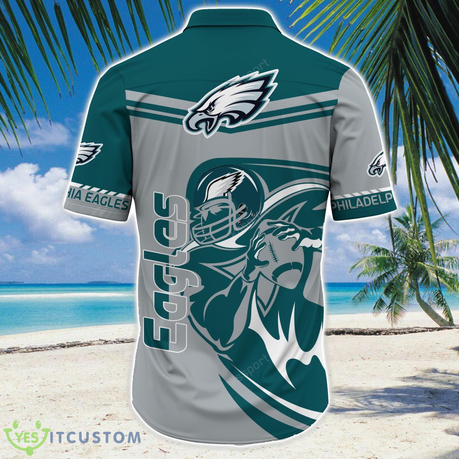 Philadelphia Eagles NFL Hawaiian Shirt Hot Trending Summer Gift 7 Philadelphia Eagles NFL Hawaiian Shirt Hot Trending Summer Gift Product Photo 2
