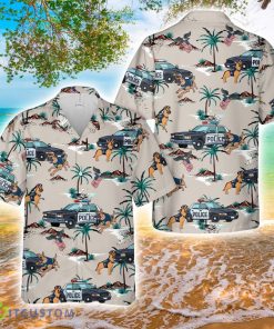 Police Car And Police Dog All Printed 3D Hawaiian Shirt For Men Women Product Photo 1